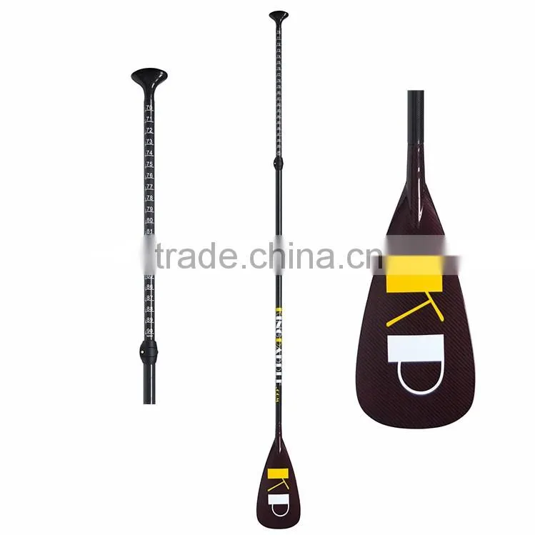 red Kevlar carbon adjustable stand up sup paddle