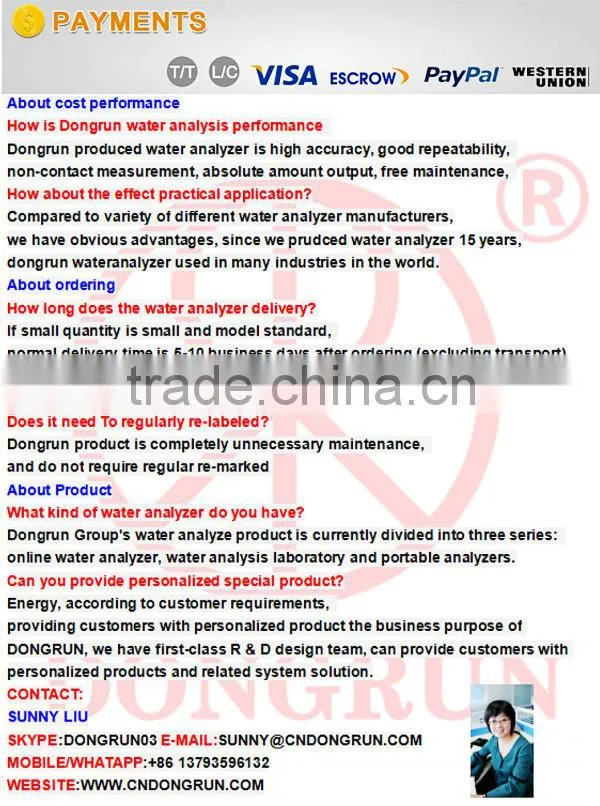 online Conductivity Meter/automatic conversion measurement frequency