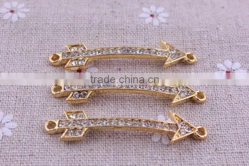 New design cross rhinestone connector, crystal Connector for bracelet decoration making wholesale!!