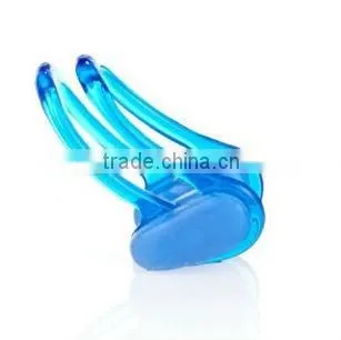 2016 eco-friendly silicone swimming nose clip