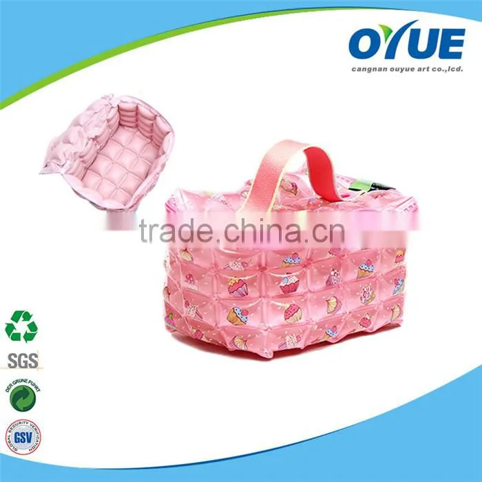 Exclusive Inflatable Cosmetic Bag/inflate decor bag