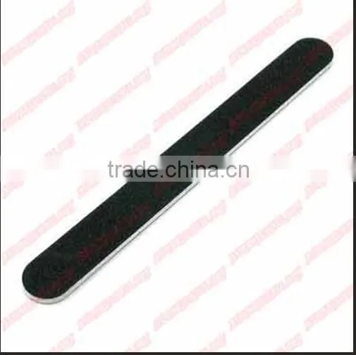 Factory priceProfessional High quality White Sanding Zebra custom printed nail file100/180,80/80