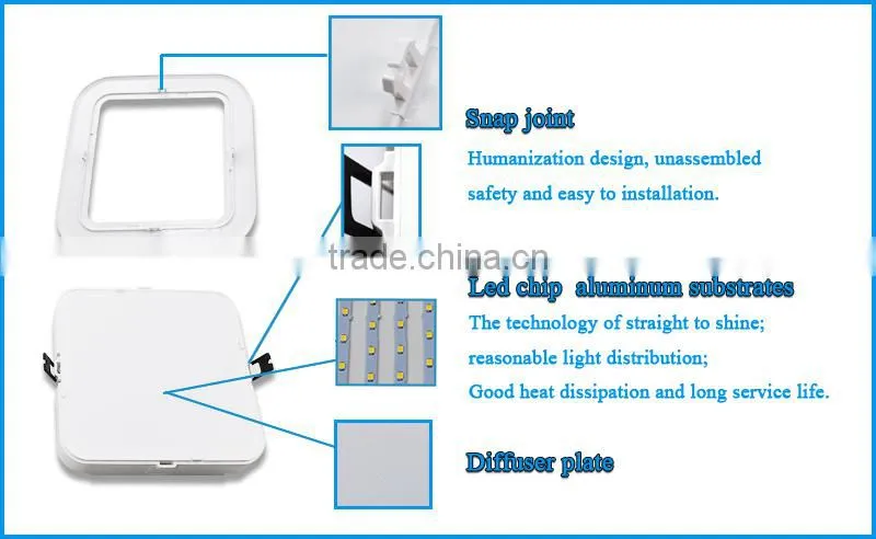 Modern Square Shape Led Ceiling Light