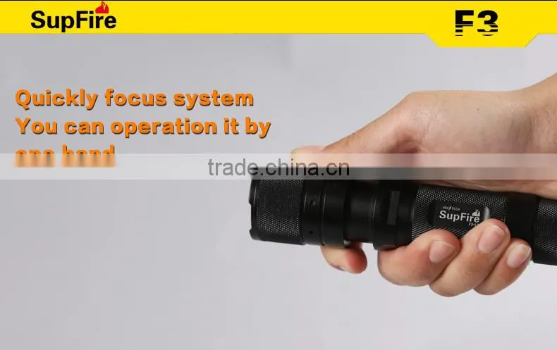 Zooming rechargeable Led flashlights For Hiking with AAAbattery