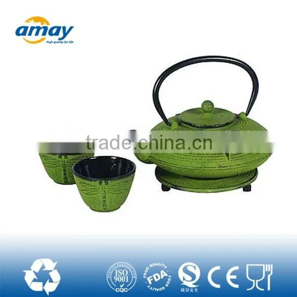 2016 fashion design metal teapot