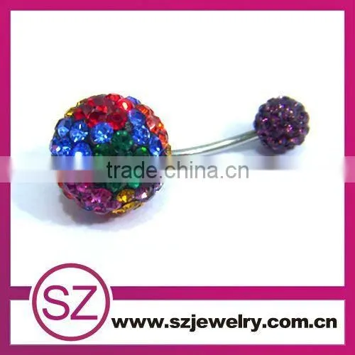 SBP0004 jet belly girls and ladies piercing jewelry 2015