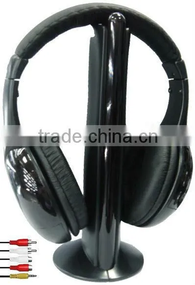 FM headphone with logo built in fm radio
