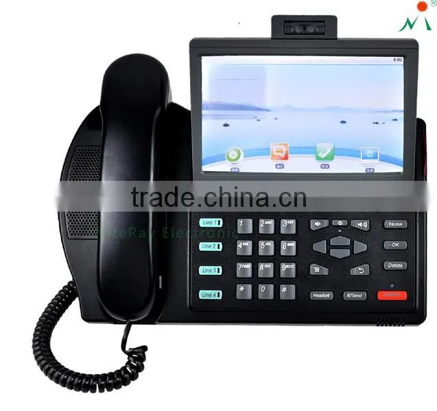 7" touch screen fancy IP telephone with Android system