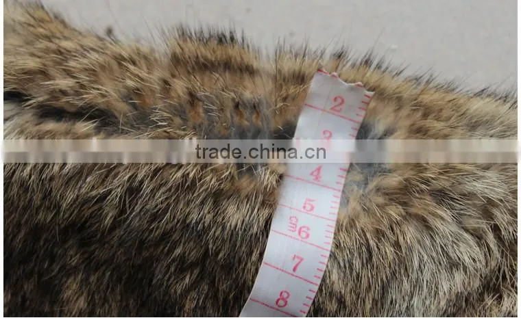 Yellow grass rabbit fur skin/fur skin