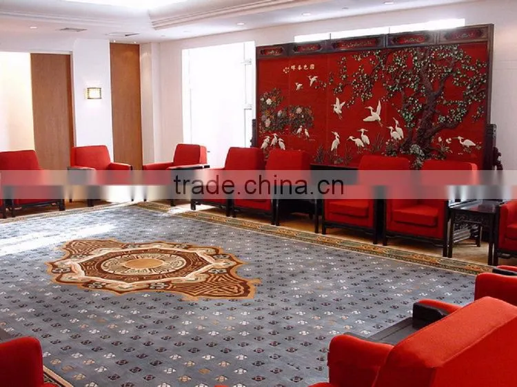 Hot-sale high quality hiqh quality axminster hotel carpets / axminster hotel carpets