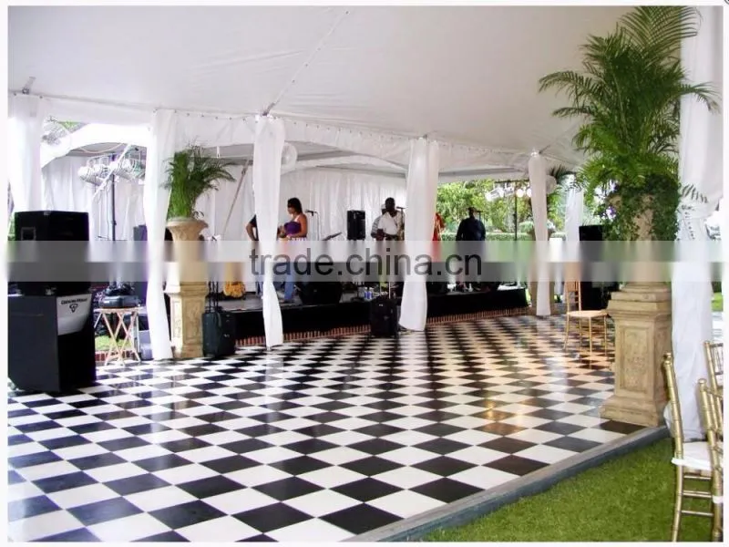 Wedding Night Club Dance Floor trade show floor tile interlocking flooring