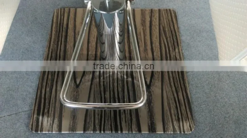 2015 new design stainless steel floor barber chair base