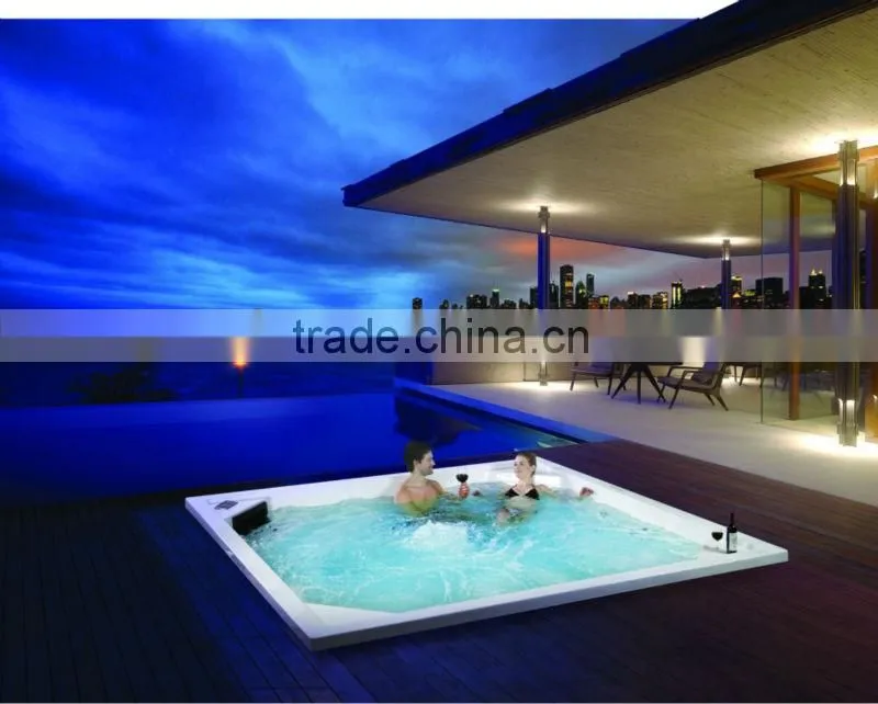 water spa machine;big square pool ;filter function spa