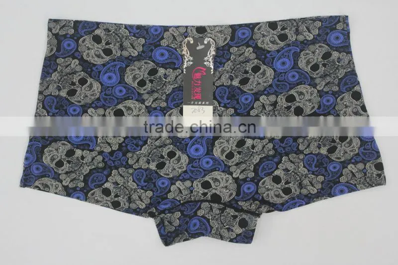 Skull Boyshort Panties Type and OEM Supply Type underwear for Women