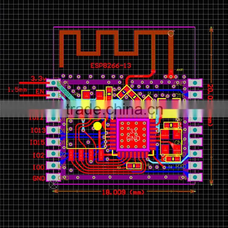 ESP-13 ESP8266 serial WIFI wireless module wireless transceiver module