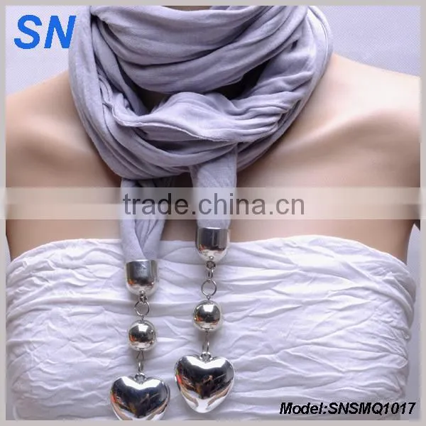 butterfly pendant jewelry scarf autumn and spring scarf for ladies