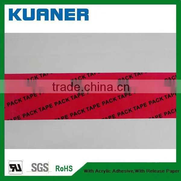 Custom security tape materials of PET
