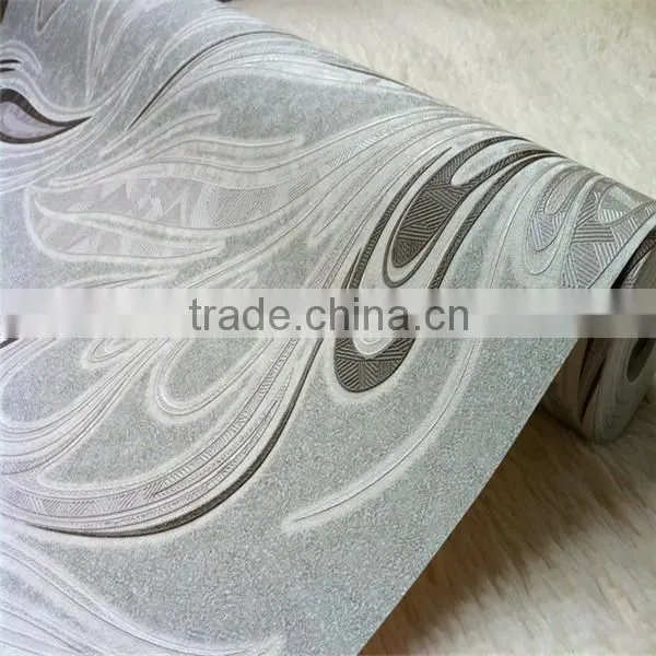 modern wall paper silver new