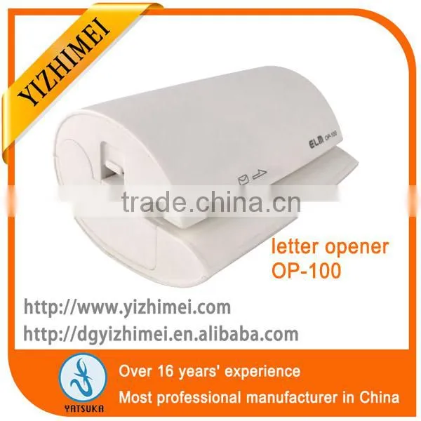 OP-100 battery electric Letter opener, plastic letter cutter