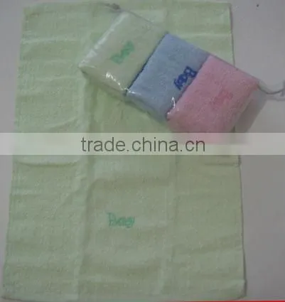 100% cotton pastel color jacquard hand towel