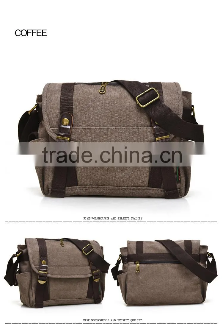 durable canvas messenger bag shoulder bag single shoulder bags