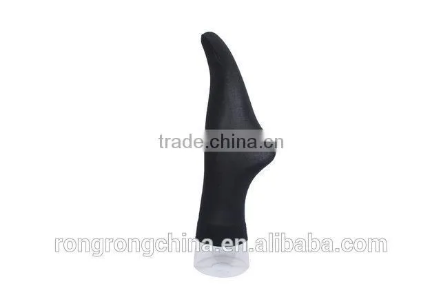Knitted Velvet Designed Transparent Ankle Socks For Unisex 2288