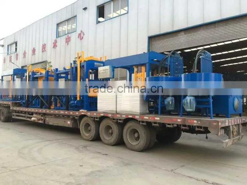WANTE MACHINERY most popular QT4-18 fully automatic hollow block making machine for sale