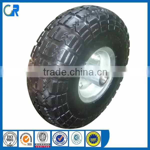 Polyurethane Pu Foam Flat Free Tire 4.10/3.50-4