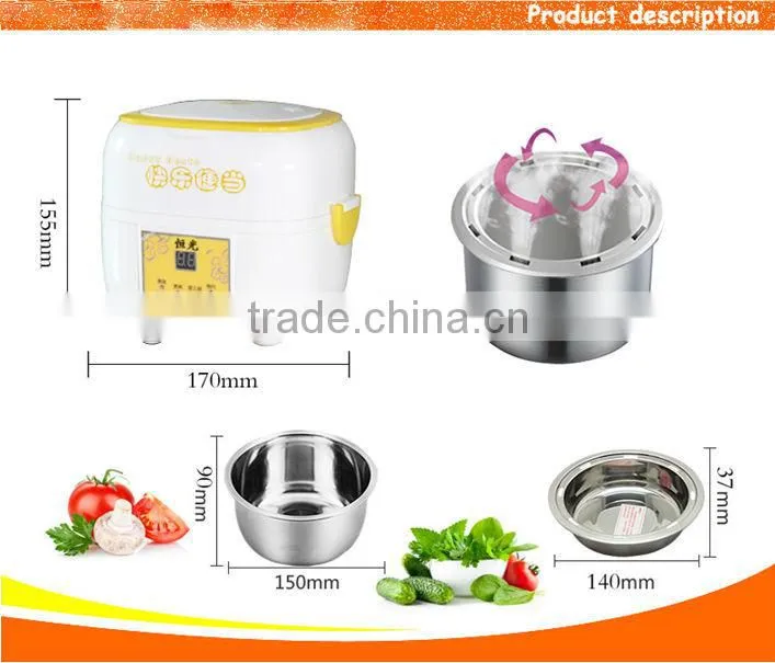 Home kitchen Portable Intelligent Multi-functional Mini Electric Heating Rice Cooker