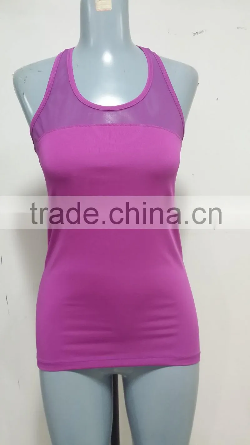 Santic wholesale fitness clothing plus size women clothing tank top