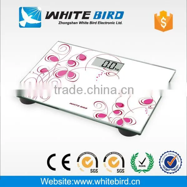 150kg/0.1kg tempered glass electronic digital personal household bathroom scale