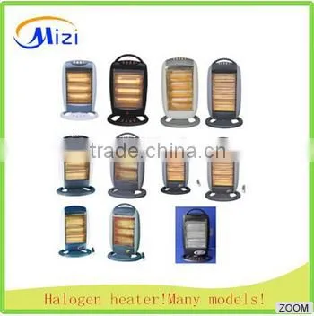 1600W quartz heater electric heater 400W 800W 1200W humidifier quartz heater safety tip over switch bathroom rechargeable quart