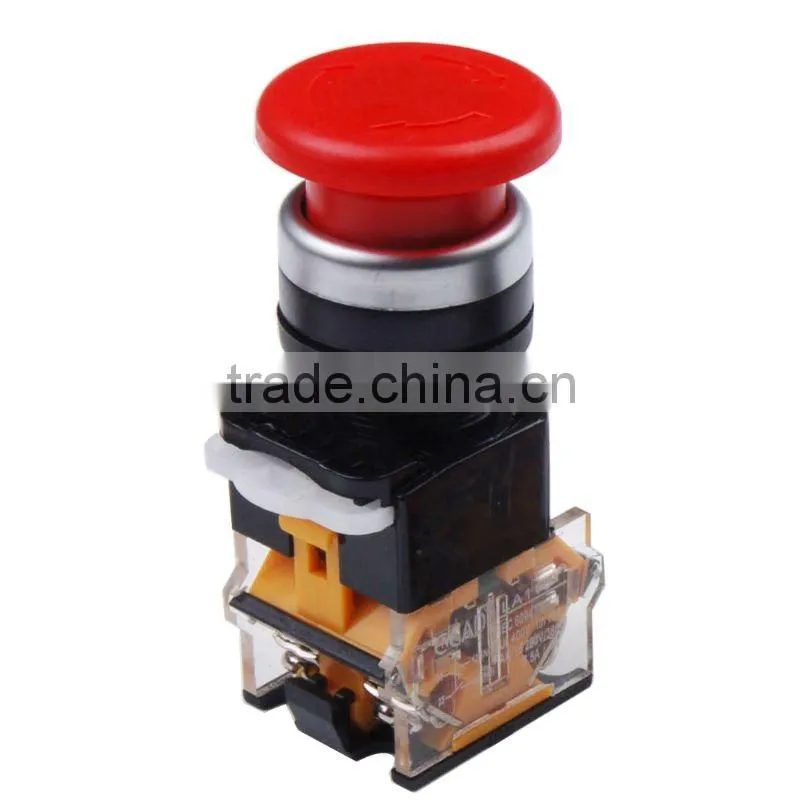GA4D-11ZS CNGAD 40mm red electrical emergency push lock turn reset button switch