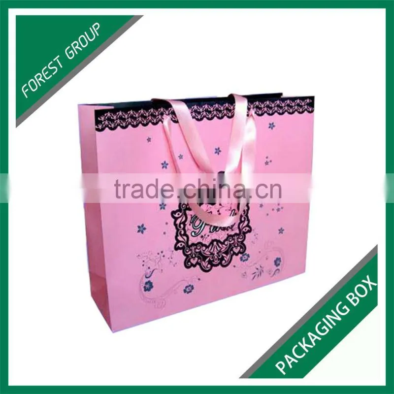 PLAIN WHITE PAPER BAGS FOR BOOKS PACKAGING WITH CUSTOM LOGO AND PRINTING