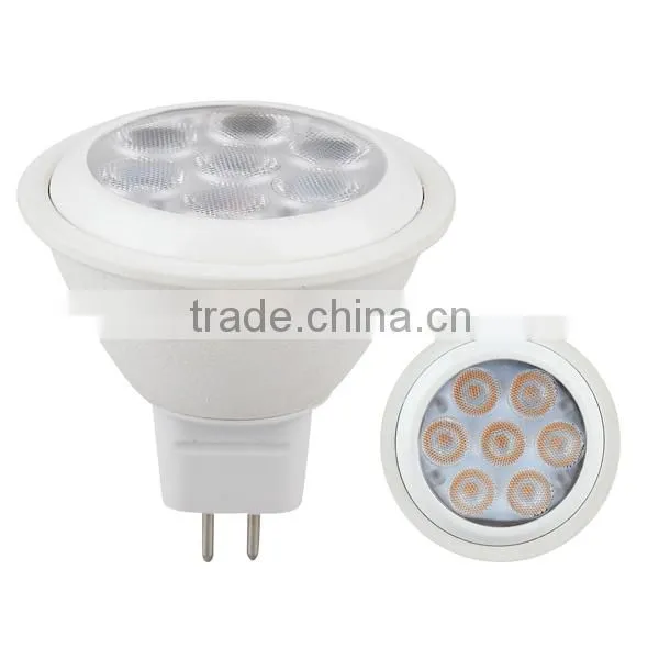 high power dimmable 7W 2835smd 45degree led GU10 led spotlight
