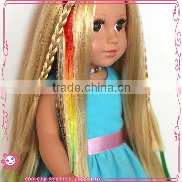 Traight kids afro wigs for american dolls