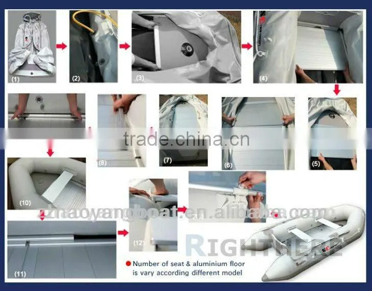 CE & manufacturer& export ,Sports & Entertainment,infalatable racing boat