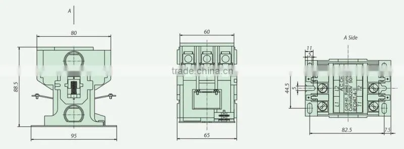 25A 3POLE DP Contactor