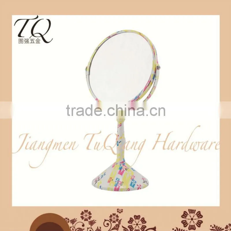 6 inch Chrome Metal Magnifying bath mirror