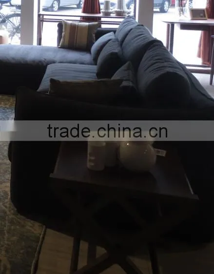 European modern solid wood coffee table (T-86C+B+D)