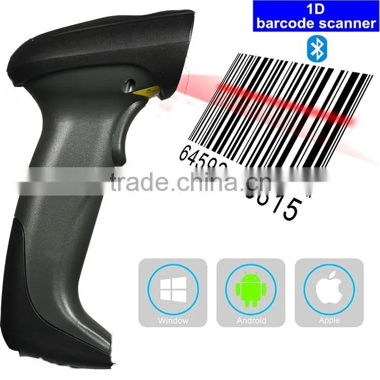Sensitive wireless scanner barcode 1d handheld bluetooth barcode scanner with OEM provided