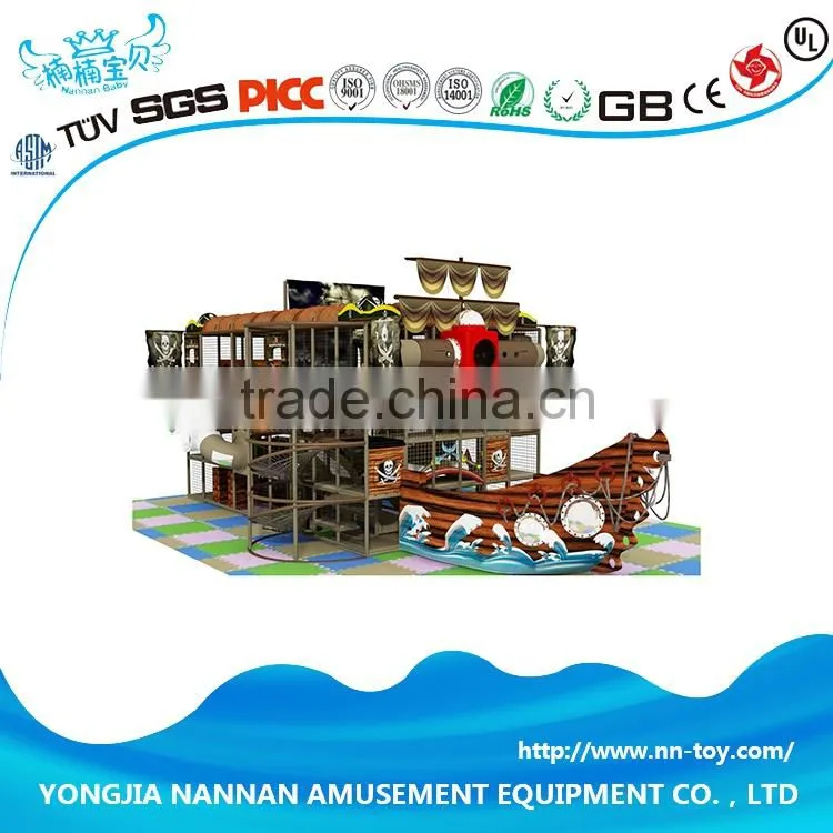 Colorful inflatable water park for children