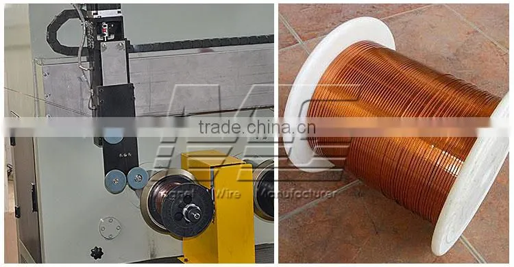 0.010mm 0.015mm 0.018mm Ultra Fine Rectangular Enameled copper wire for sale