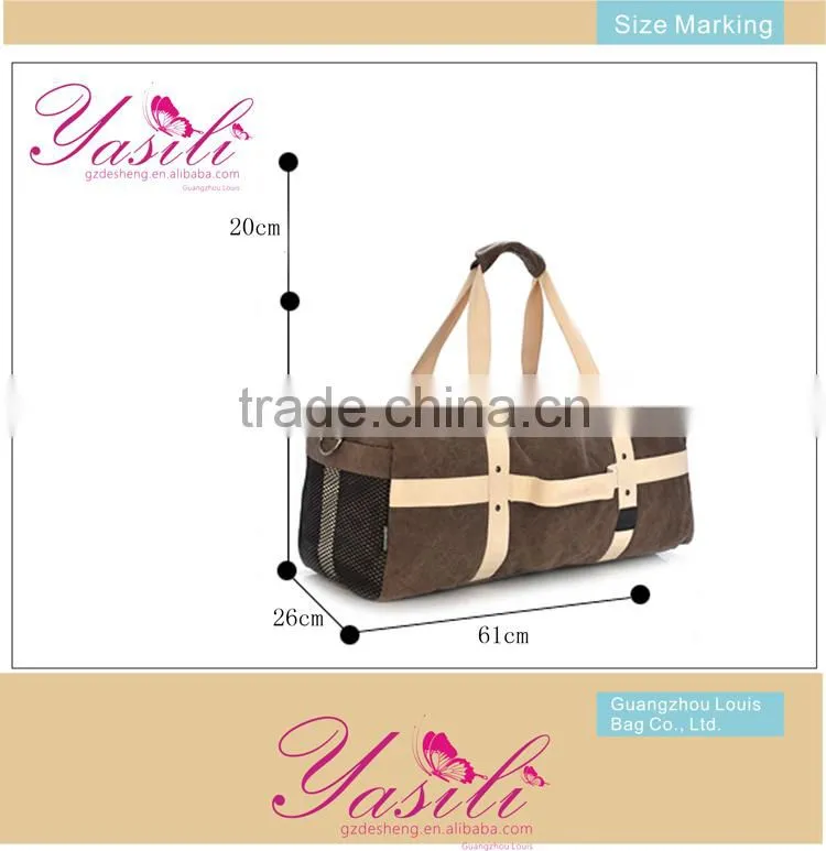 professional luggage case,eco-friendly canvas travel bag,new design fancy travel bag