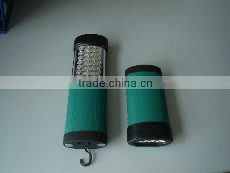 3+28LED stretchable working light with magnet and hook
