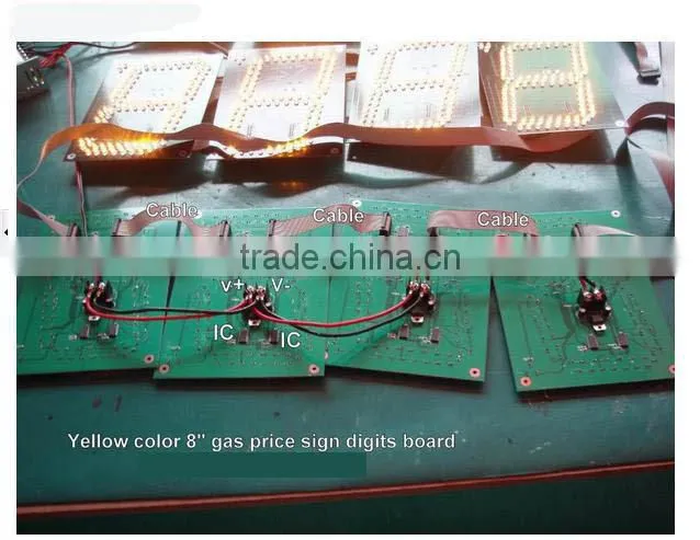 Indoor digital numbers led timer board 5'' timing clock or countdown timer