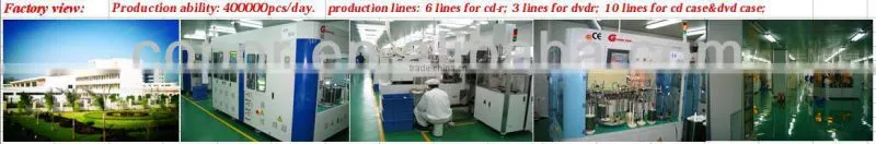 high quatily and short delivery time for printable cdr/cd-r/cd