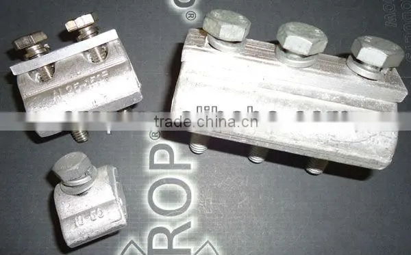 Paralle Groove Clamp Aluminum Clamp / Connector PG 660 2bolts
