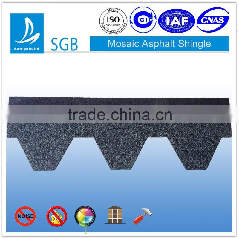 high quality asphalt roof tile for house