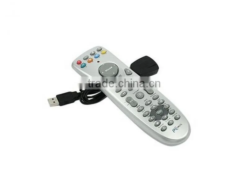 Wireless USB Plug and Play Multimedia Remote Control and Mouse for Kodi XBMC Raspberry Pi OPENELEC Windows 7 8